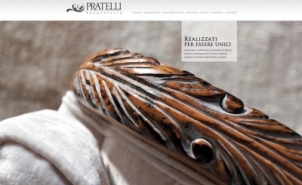 <p>Cliente: Pratelli Tappezzeria<br />Sito web realizzato in collaborazione con zakidesign (www.zaki.it)<br />Home page</p>
